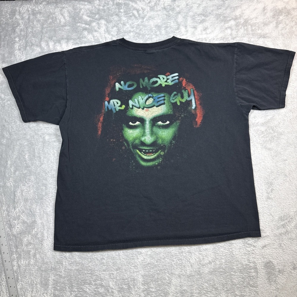 Alice Cooper Band Shirt Men Black 2X XXL Black No More Mr. Nice Guy Y2K‎